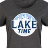 Women's - Instant Message - Lake Time Graphic T-shirt Dress - 2 of 4