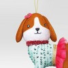 4" Christmas Dog with Pink Skirt Ornament - Wondershop™ - 3 of 3