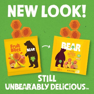 BEAR Bites Tropical Fruit Snacks - 3.5oz