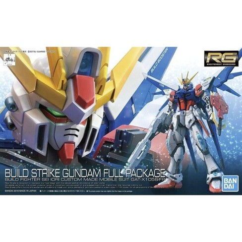 Bandai RG #23 Gundam Build Fighters Build Strike Gundam Full Package 1/144 Scale Model Kit - image 1 of 2