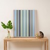 Sheila Wenzel-Ganny Lavender Mint Blue Stripes Art Canvas - Society6 - 3 of 4
