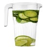 Smarty Had A Party 52 oz. Clear Round Plastic Disposable Pitchers - 24 pcs - 2 of 4