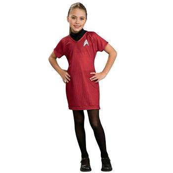 Rubies Star Trek Girls Deluxe Uhura Costume