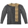 Men's Harry Potter Hufflepuff Thin Scarf Long Sleeve Costume T-Shirt - 3 of 4