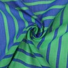 INSPIRE CHIC Women's Contrast Color Symmetrical Striped Printed Square Herringbone Neck Scarves - 4 of 4