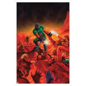 Trends International Doom - Legacy Key Art Framed Wall Poster Prints - 1 of 4