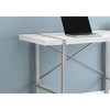 Sapphtopaz Home Office Desks 49" Contemporary Computer Desk with Metal Frame Writing Desk Gaming Desk Office Desk for Home Office - 4 of 4