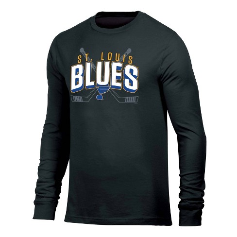 Nhl St. Louis Blues Men s Long Sleeve T shirt S Target