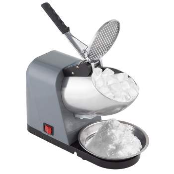 Olde Midway Ice Shaver Crusher, Stainless Steel Blades and Scoop, Snow Cone  Maker