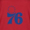 NBA Philadelphia 76ers Women's Short Sleeve Crew Neck T-Shirt - 4 of 4