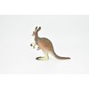 Kangaroo with Joey, Australia, Museum Quality, Very Nice Plastic Design, Animal Figure, Figure, Model, Replica, Toy,  4 1/2 Inches.   CWG170 BB40 - 4 of 4