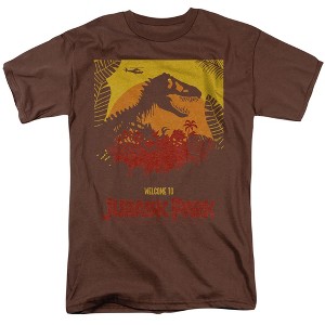 Jurassic Park Welcome To Jp Adult T-Shirt - 1 of 4
