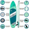 Inflatable Stand Up Paddle Boards, with SUP Paddle Board Accessories - 2 of 4