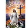 Briarwood Lane Easter Garden Flag 12x18 For Outdoor Jesus Is Risen For Easter Garden Flag Flags For Outside - 3 of 4