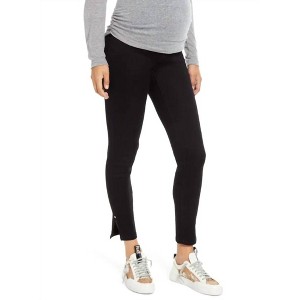 Women's Butter Ankle Slit Maternity Jeans - 1822 Denim - 1 of 4