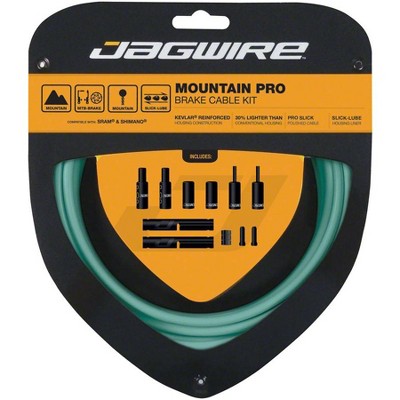 Jagwire Pro Polished Mountain Brake Kit Brake Cable & Housing Set