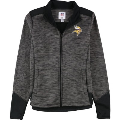 G-III Sports Womens Minnesota Vikings Track Jacket Sweatshirt