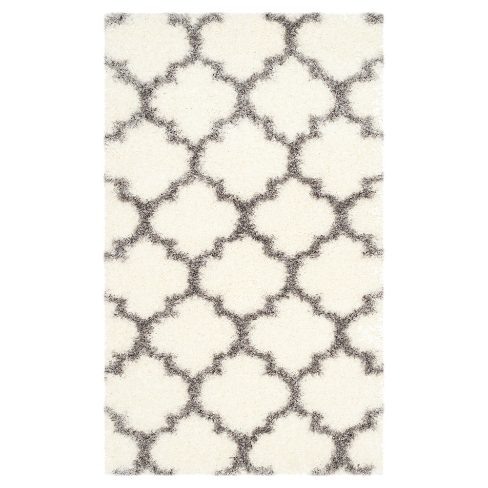 4'x6' Laurentian Rug Ivory/Gray - Safavieh