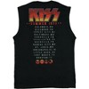 Seven Times Six KISS Destroyer 1976 Tour Men’s Sleeveless T-Shirt Front & Back Graphic - 2 of 4