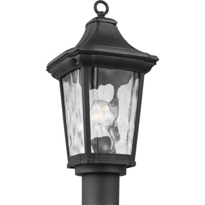 Marquette 19" Black Composite Polymer Outdoor Post Lantern
