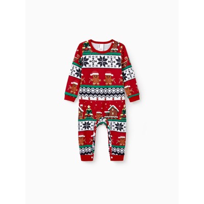 PATPAT Family Christmas Pjs Matching Sets Holiday Jammies Sleepwear Christmas Pajamas for Family Xmas Outfits with Socks