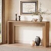 Tribesigns 55.12" Farmhouse Console Table, Narrow Wooden Sofa Table For Entryway, Hallway, Living Room, Foyer - 2 of 4