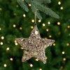 Northlight Tri-Color Star Shaped Christmas Ornament - 6" - Gold - 2 of 3