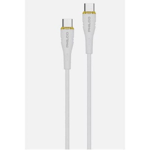 PHILCO USB C to C Cable, 4Ft Length, 20W Fast Charging, High-Speed Data Transfer, Durable and Tangle-Free - image 1 of 4