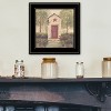 Folk Art Outhouse III by Pam Britton, Ready to Hang Framed Print, Black Frame - 4 of 4