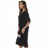 Just Love Womens Nightgown - Short Sleeve Henley Oversized Sleepwear Gown - 2 of 3