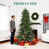 SUGIFT 6ft Pre-Lit Artificial Christmas Tree with 300 LED Lights, 1350 Branch Tips & Remote Control - 4 of 4