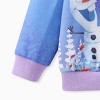 Disney Frozen Toddler Girl 1pc Elsa Olaf Character Print Long-sleeve Sweatshirt - 3 of 4