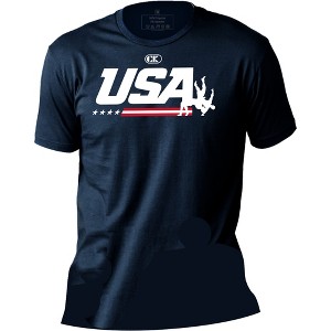 Cliff Keen USA Suplay Lifestyle T-Shirt - Navy - 1 of 1