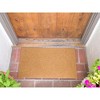 KAF Home EcoCoir Non-Shed Synthetic Doormat with Heavy-Duty, Weather Resistant, Non-Slip PVC Backing | 17" by 30" | For Indoor and Outdoor Use (Blank) - image 2 of 3