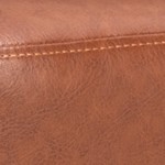 faux leather - brown