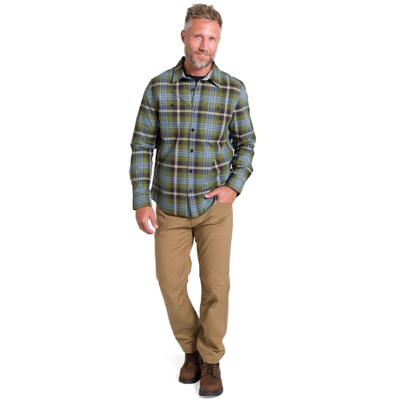 Jockey Men's Outdoors Long Sleeve Woven Button-Up Shirt, 4 of 6