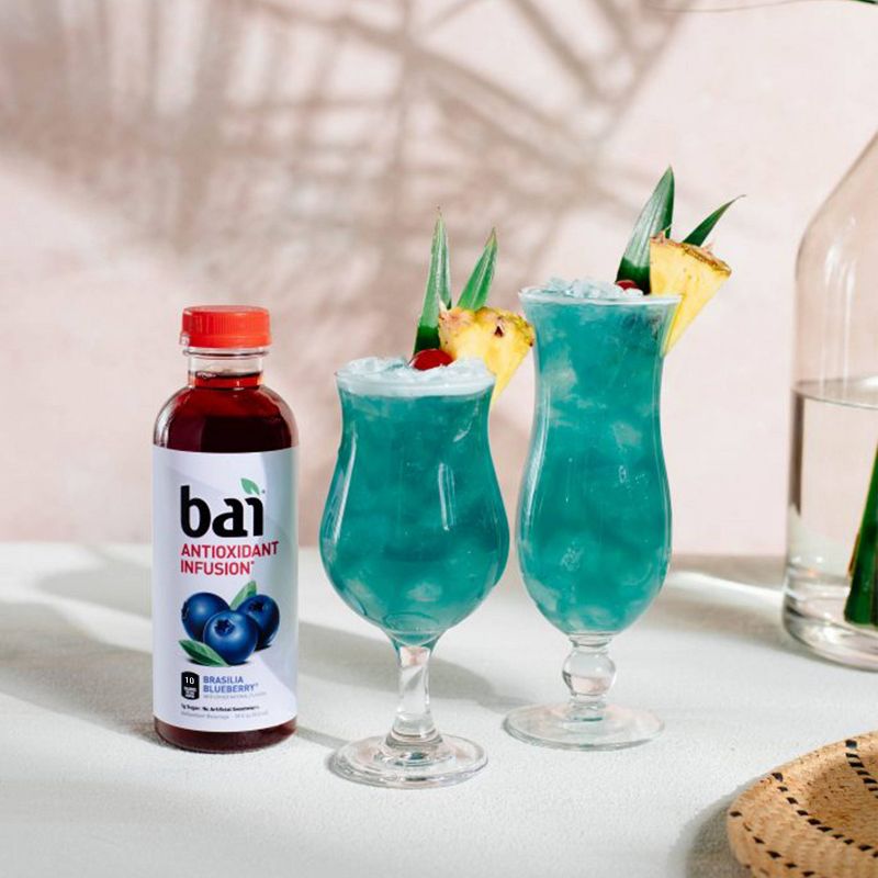 Bai Brasilia Blueberry Antioxidant Water - 18 fl oz Bottle, 4 of 6