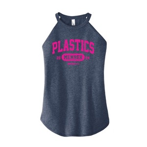 Women's - Mean Girls - Plastics Member Graphic High Neck Tank - 1 of 2