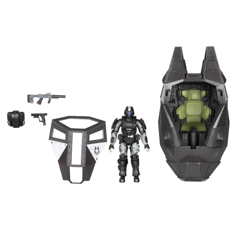 HALO ODST Rookie Action Figure with Drop Pod