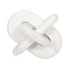 Decorative Object Marble Knot Sculpture for Home Decor - Stylish Figurine and Statues Inspired Living Room Decorations - 4 of 4