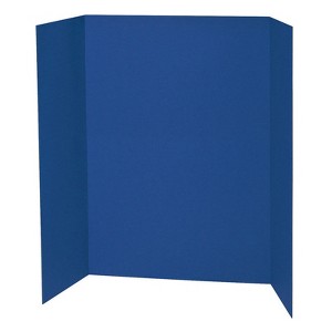 Pacon Presentation Board, Blue, Single Wall, 48" x 36", 1 Board - 1 of 1