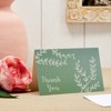 Best Paper Greetings 48 Pack Pink and Sage Green Thank You Cards with Envelopes Bulk for Weddings, Baby Showers, Business (4 x 6 In) - 2 of 4