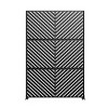 PexFix Outdoor Metal Privacy Screen Garden Fence in Arrows Pattern - 3 of 4