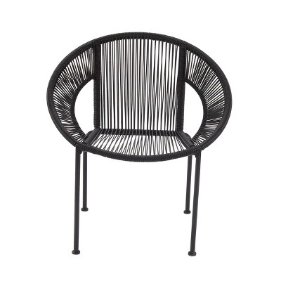 target outdoor chairs black