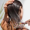 Unique Bargains Women's Acetate Wide Tooth Hair Comb Multicolor 1 Pc - 2 of 4