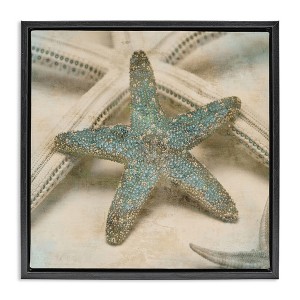 Stupell Industries Distressed Texture Starfish, 25" x 25" - 1 of 4