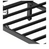 Queen Size Metal Bed Frame Upholstered Headboard Platform With Four Drawer Storage Metal Slats Support - 4 of 4