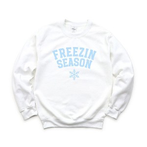 Simply Sage Market Women's Graphic Sweatshirt Freezin Season - 1 of 2