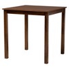 Baxton Studio Hesper Mid-Century Modern Wood and Rattan 5-Piece Pub Set - 4 of 4