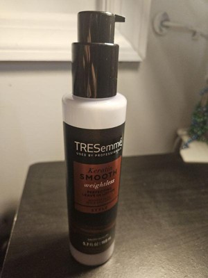 Tresemme Keratin Smooth Weightless Hair Treatment Leave in Lotion 6.1oz Target